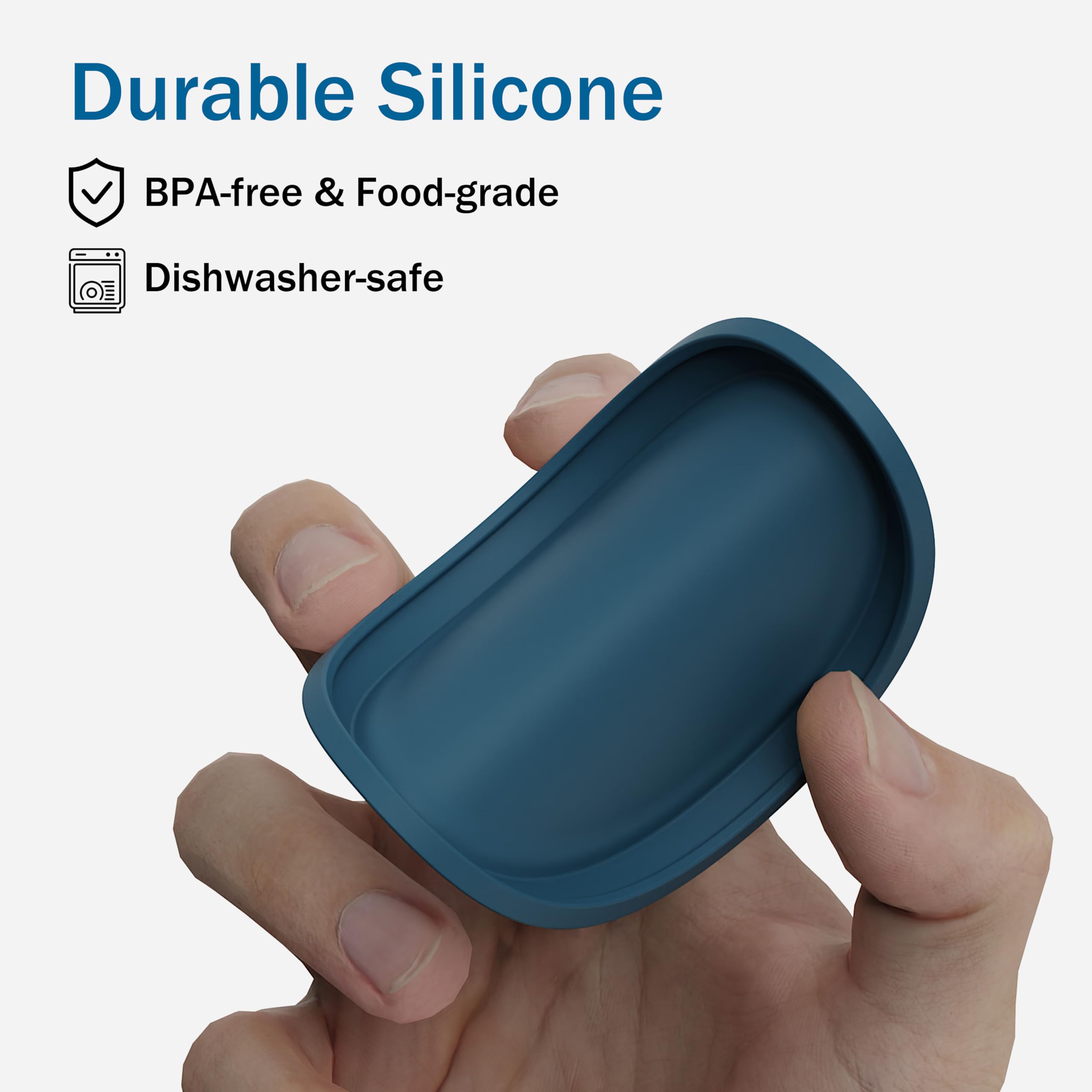 OHMO silicone lids fit 85 mm cans for small pet food containers