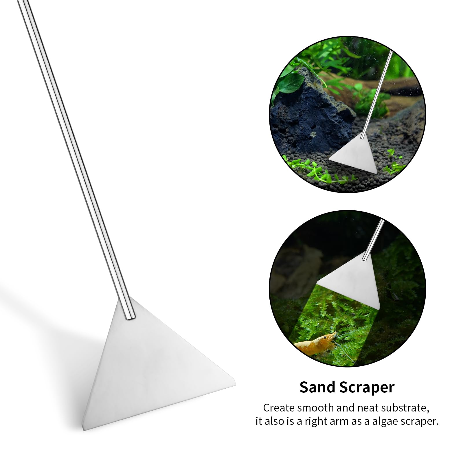 Ohtomber Aquascape curved feeding tongs repositioning driftwood and accessories.