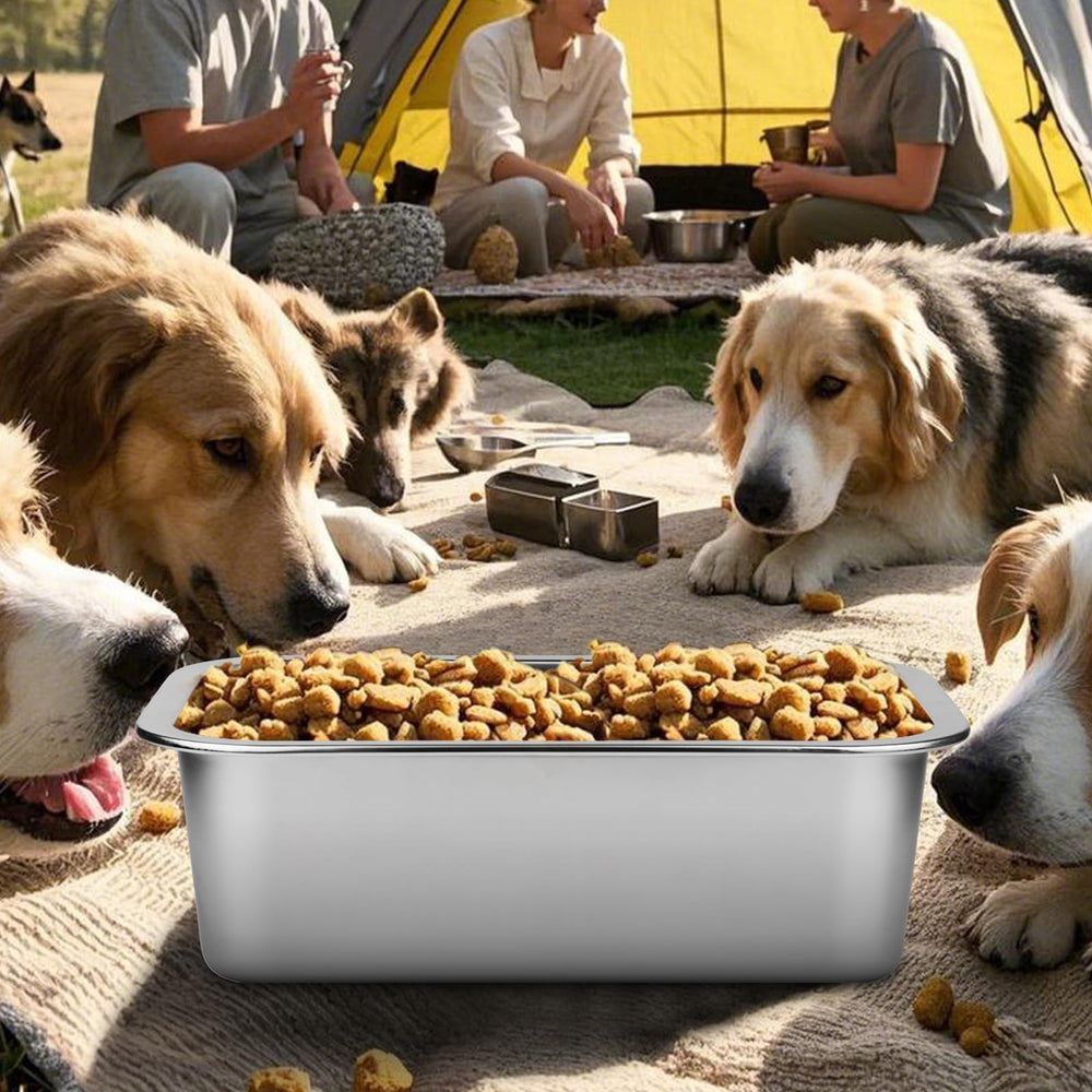 Ohtomber kitchen or outdoor pet dish for indoor or porch use