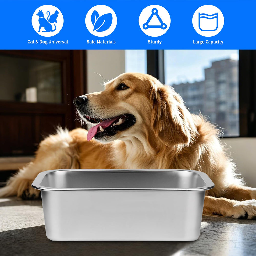 Ohtomber large-breed friendly bowl capacity supports multiple pets