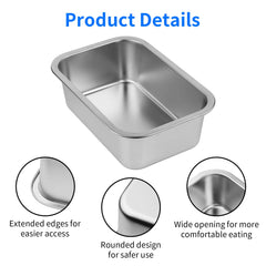 Ohtomber wide-opening bowl enables easy refills for large dogs
