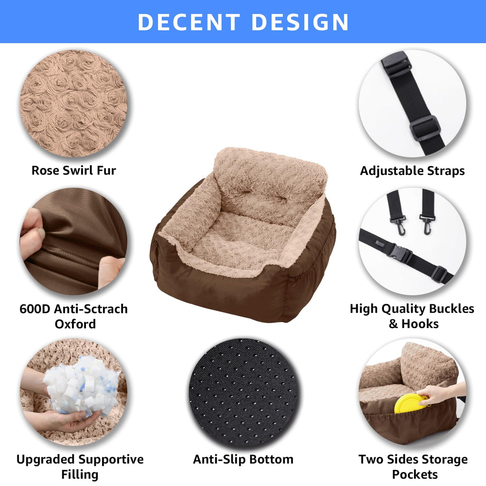 Oiilores car seat washable cover demonstrates easy cleaning after trips.