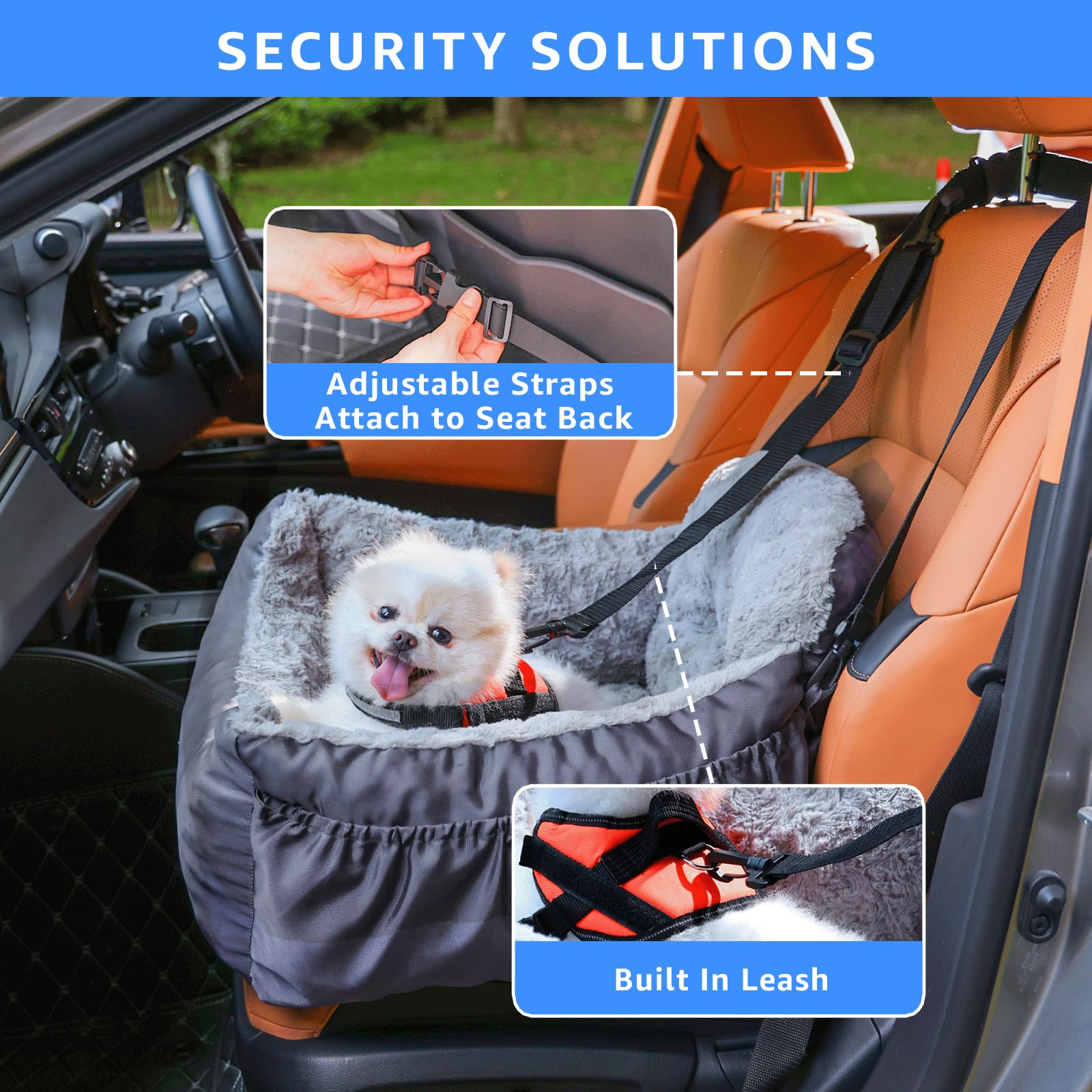 Oiilores plush Rose Velvet surface offers cozy comfort for small dogs.