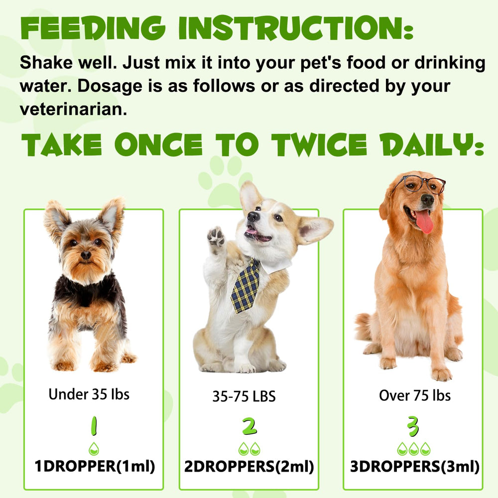 Oimmal Probiotics for Dogs label close-up with product details