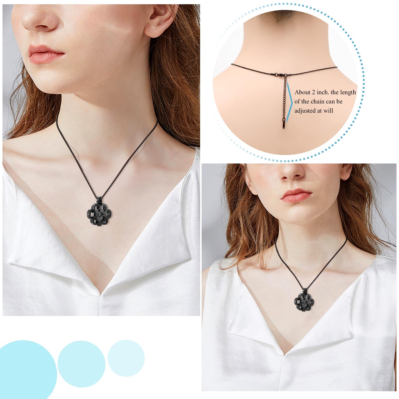 Oinsi 316L stainless steel shine close-up durable waterproof memorial jewelry