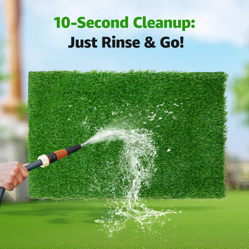 Oiyeefo washable turf pad—cost-effective and eco-friendly.