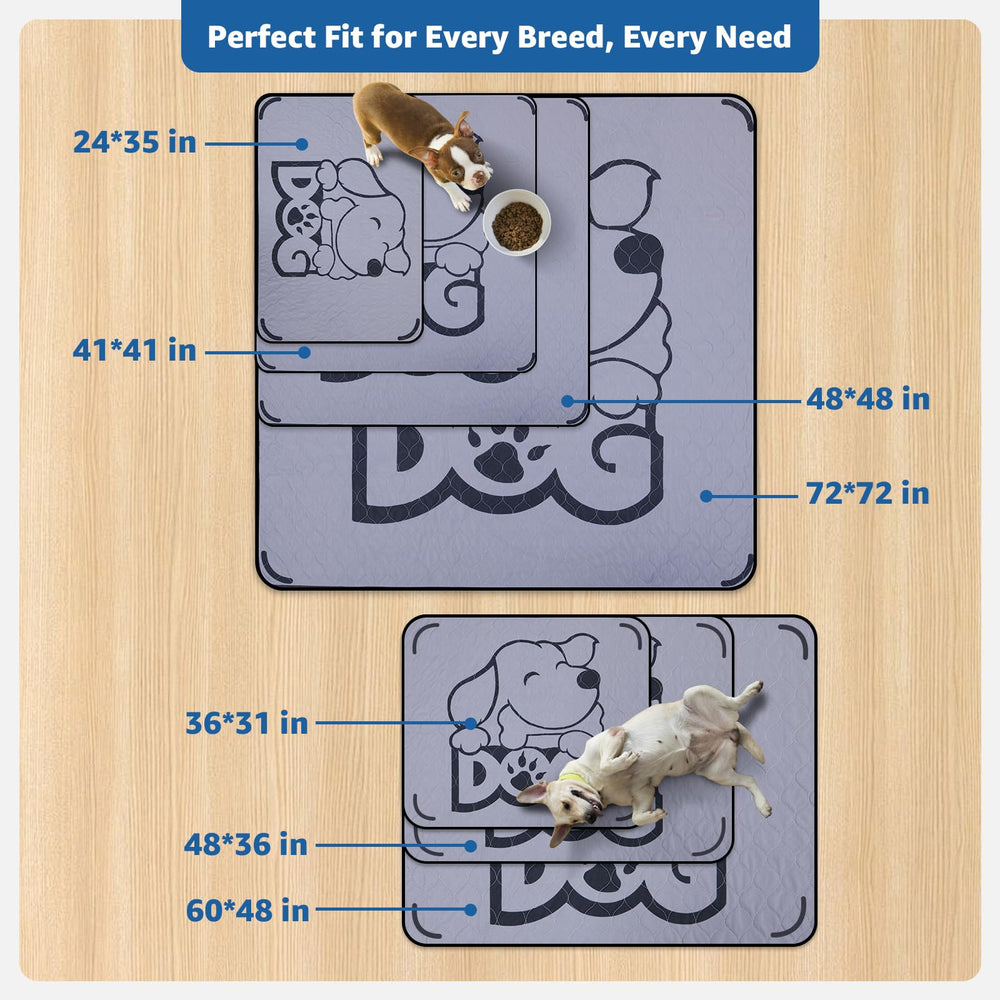 Oiyeefo pee pad suited for training and whelping with quick cleanup.