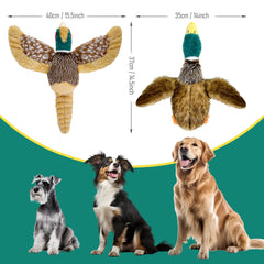 Okegztoa dog toy features embroidered eyes and non-toxic fabric for safety.