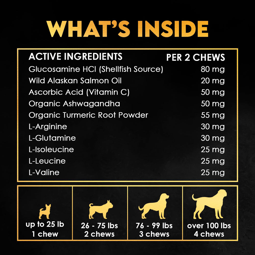 OKKÖBI dog enjoying a chew for potential healthy weight gain benefits