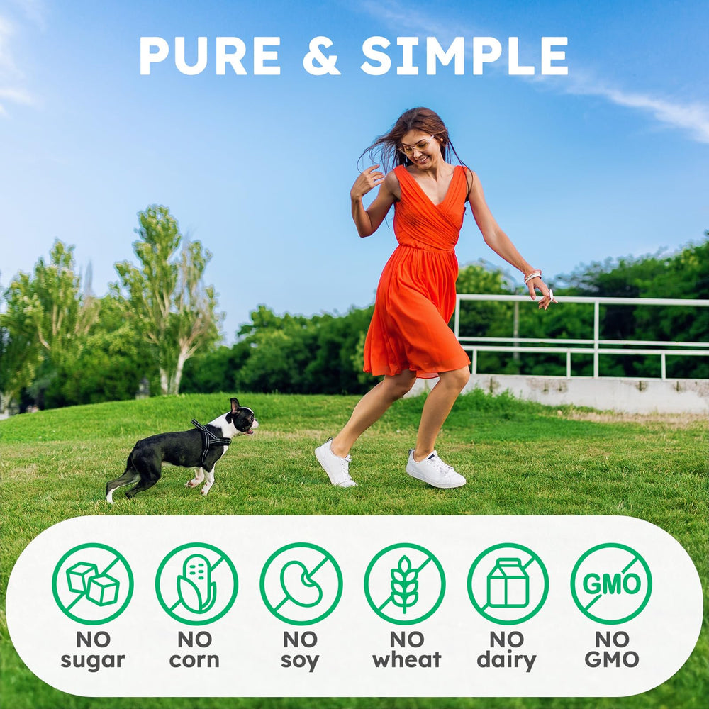 OKKÖBI Collagen for Dogs eggshell membrane closeup emphasizes cartilage support