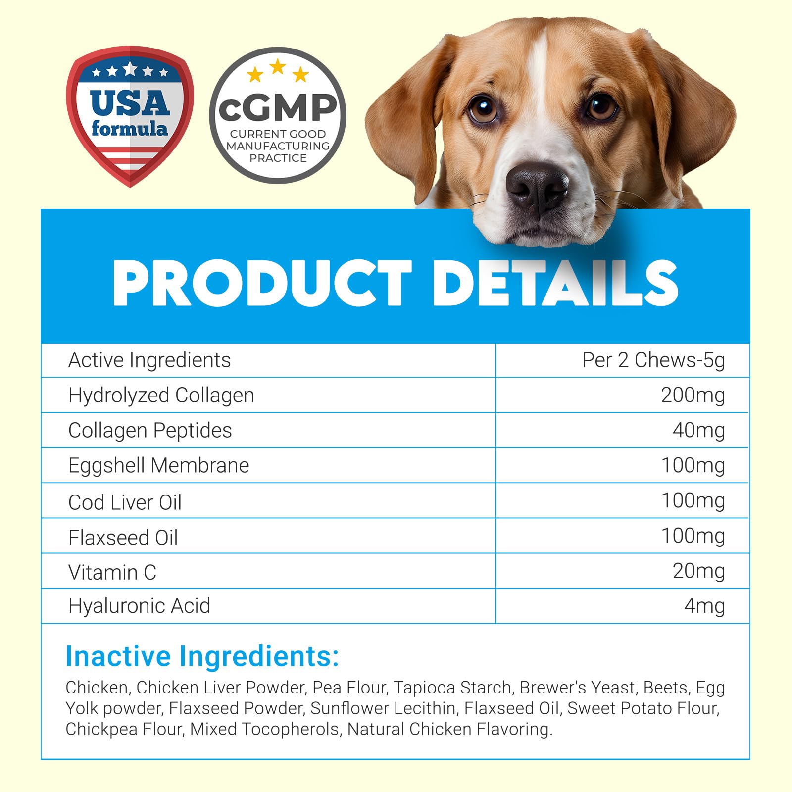 OKKÖBI Collagen for Dogs flaxseed and cod liver oil blend supports omega-3 nutrition