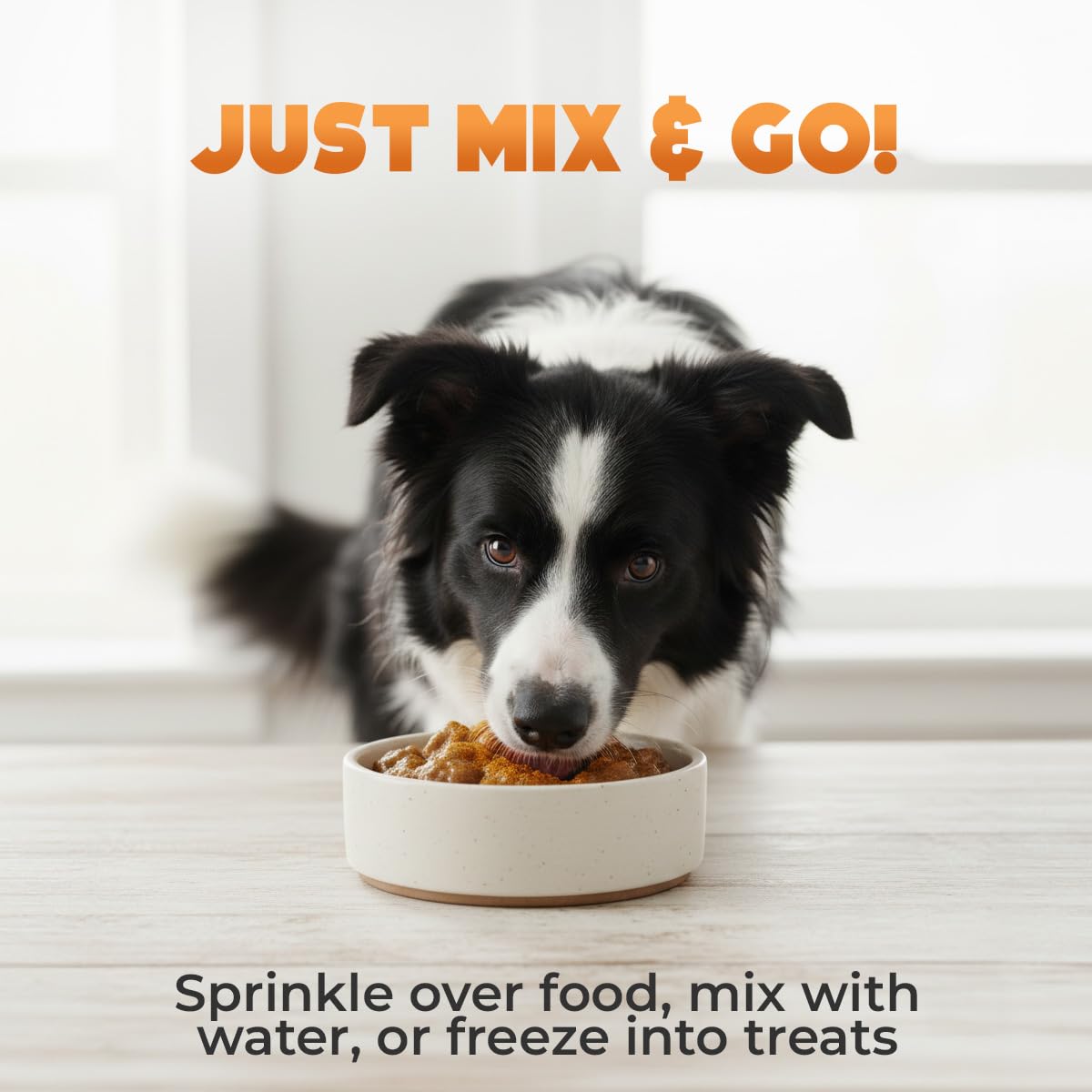 OKKÖBI pumpkin seed and apple powder blend highlighting natural vitamins.