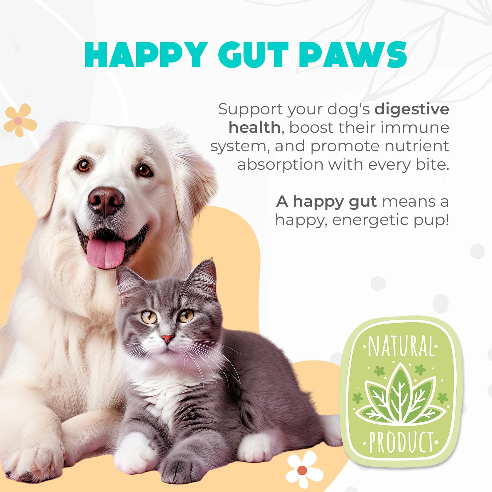 OKKÖBI pumpkin vegan flavor dog chews plant based digestion support
