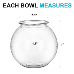 Okllen ivy bowl side view highlights sturdy unbreakable plastic for durable table décor