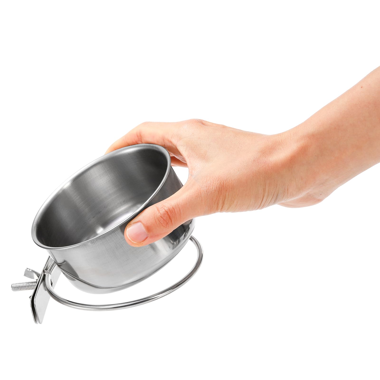 Okllen small-pet dish bowl usage shows versatile food or water serving for small pets.