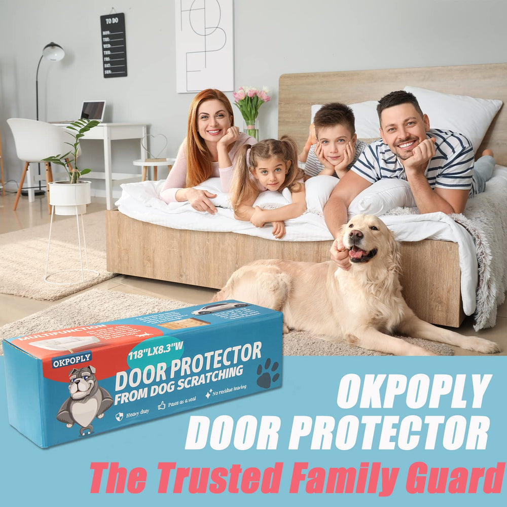 OKPOPLY transparent-vinyl provides visibility while shielding surfaces.
