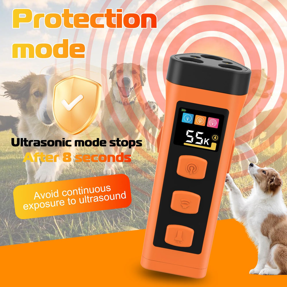 OKSJ Dog Bark Deterrent Device night-use glow, improves visibility during training