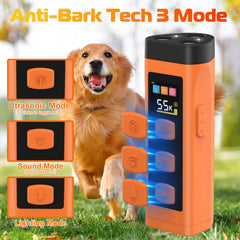 OKSJ Dog Bark Deterrent Device ultrasonic feature close-up, safe high-frequency cue