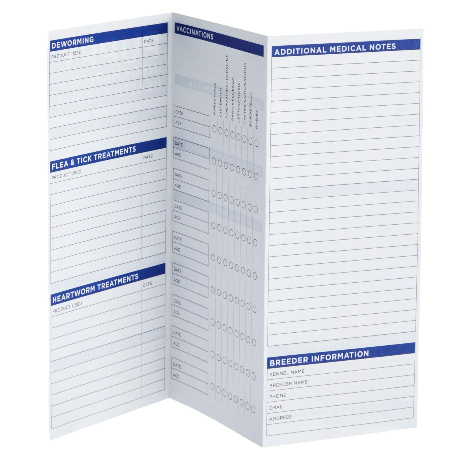 Okuna Outpost breeders-friendly bulk set supports litter health documentation