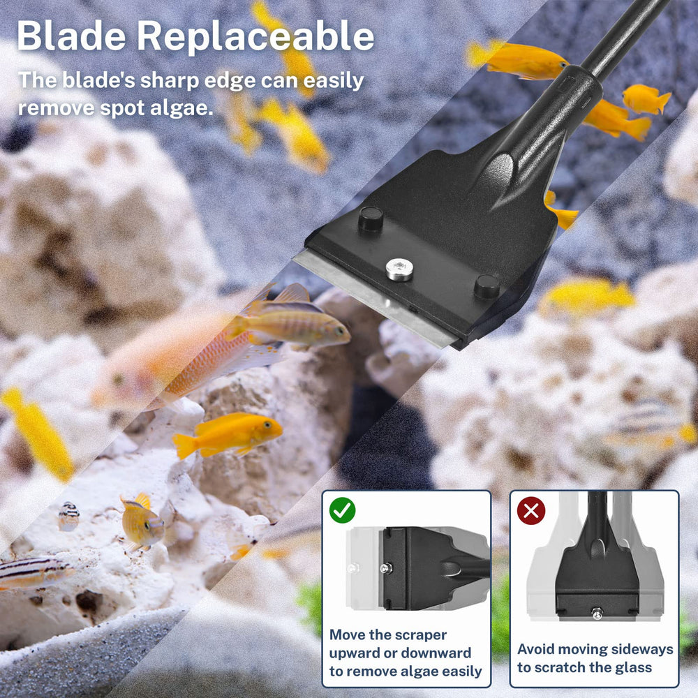 Olaismln stainless blade scraper demonstrates rust resistance for safe glass cleaning.
