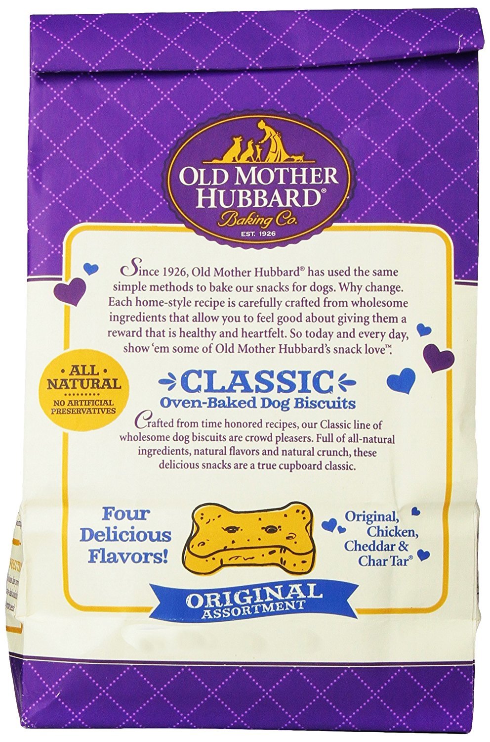 Old Mother Hubbard Crunchy Classic Original Assortment bowls image, ideal for training sessions.
