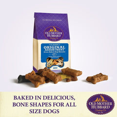 Old Mother Hubbard Crunchy Classic Original Assortment close-up of treat pieces showing crunch.