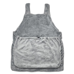 OldSerenWay plush carrier apron fabric close-up highlighting soft warmth for bonding.