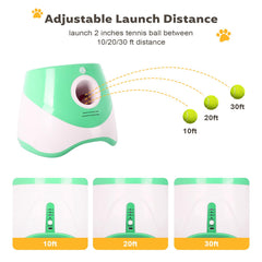 OLenyer bundle includes 15 mini 2-inch tennis balls for extended fetch.
