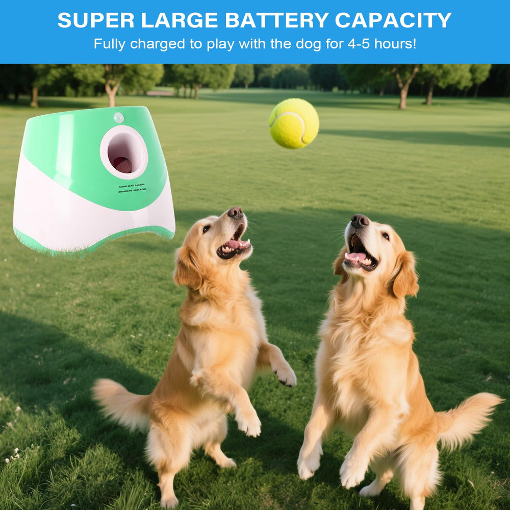 OLenyer green packaging highlights portable, dog-friendly fetch toy contents.