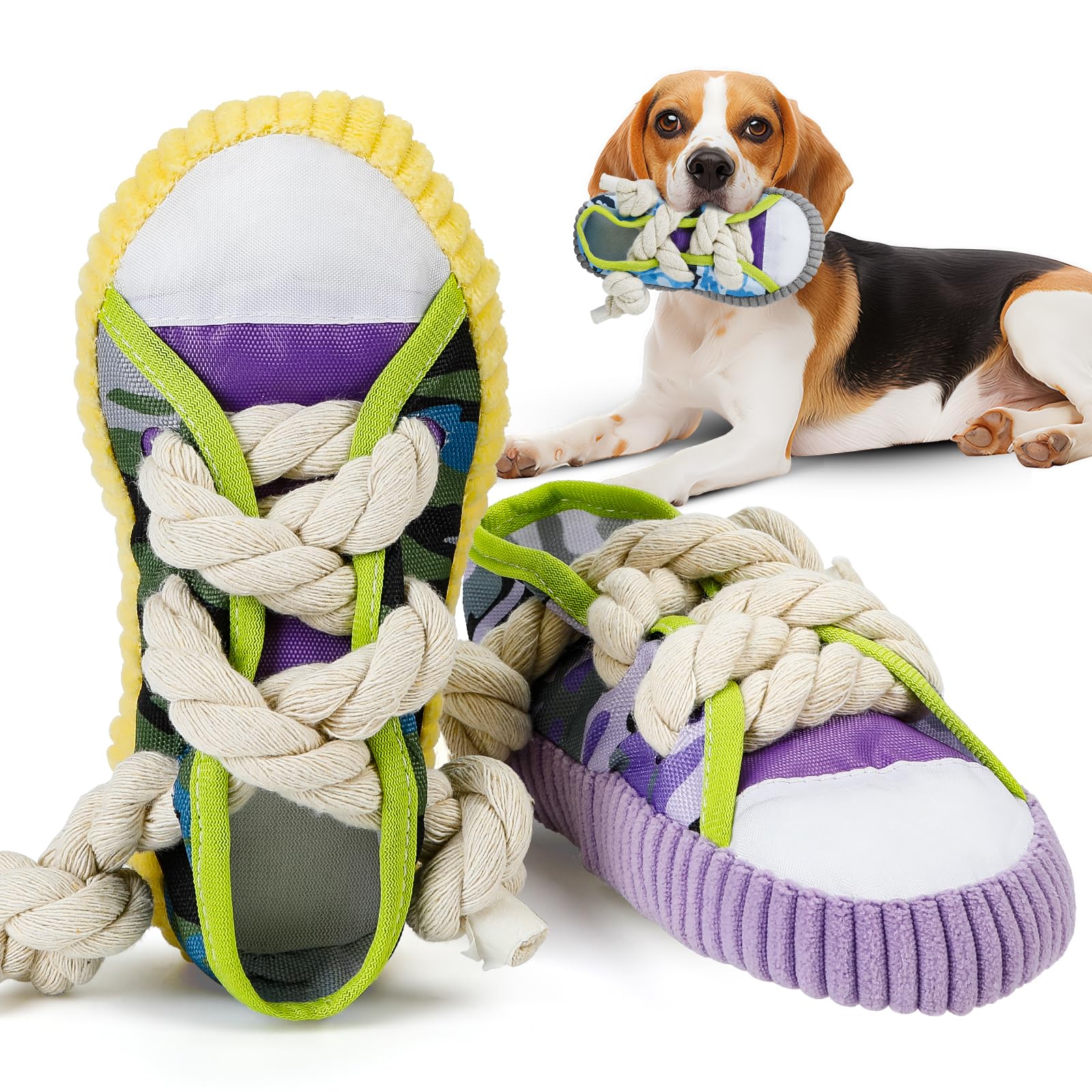 OLHHZX dog squeaky toy color-random finish adds play variety