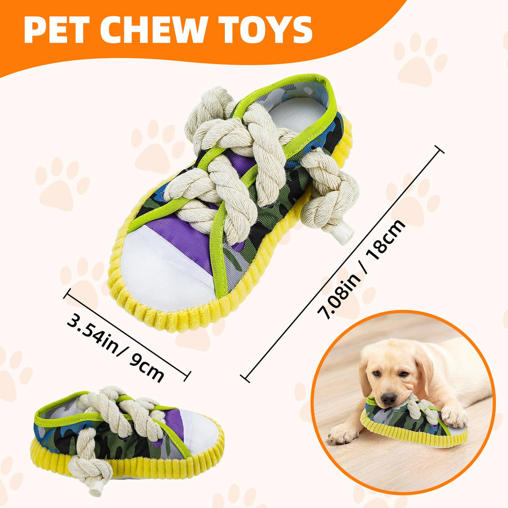 OLHHZX dog squeaky toy interactive fetch and tug design for bonding