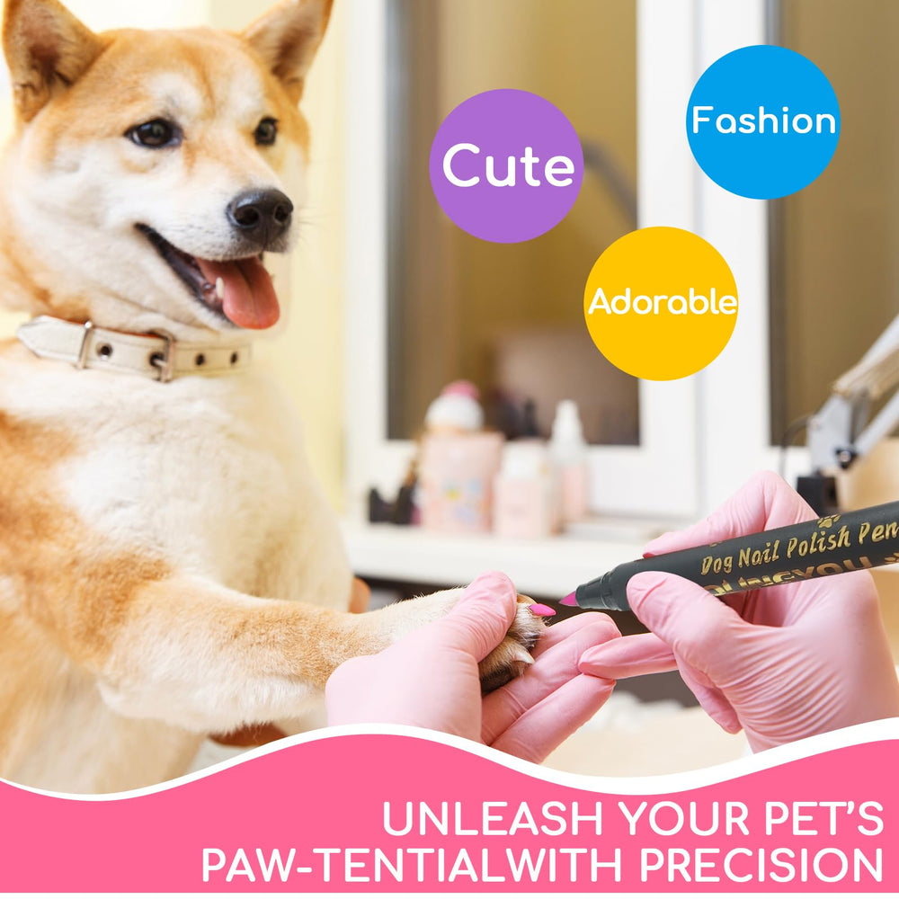 OLINGYOU DIY designs encourage color-mixing and playful nail art on pets.