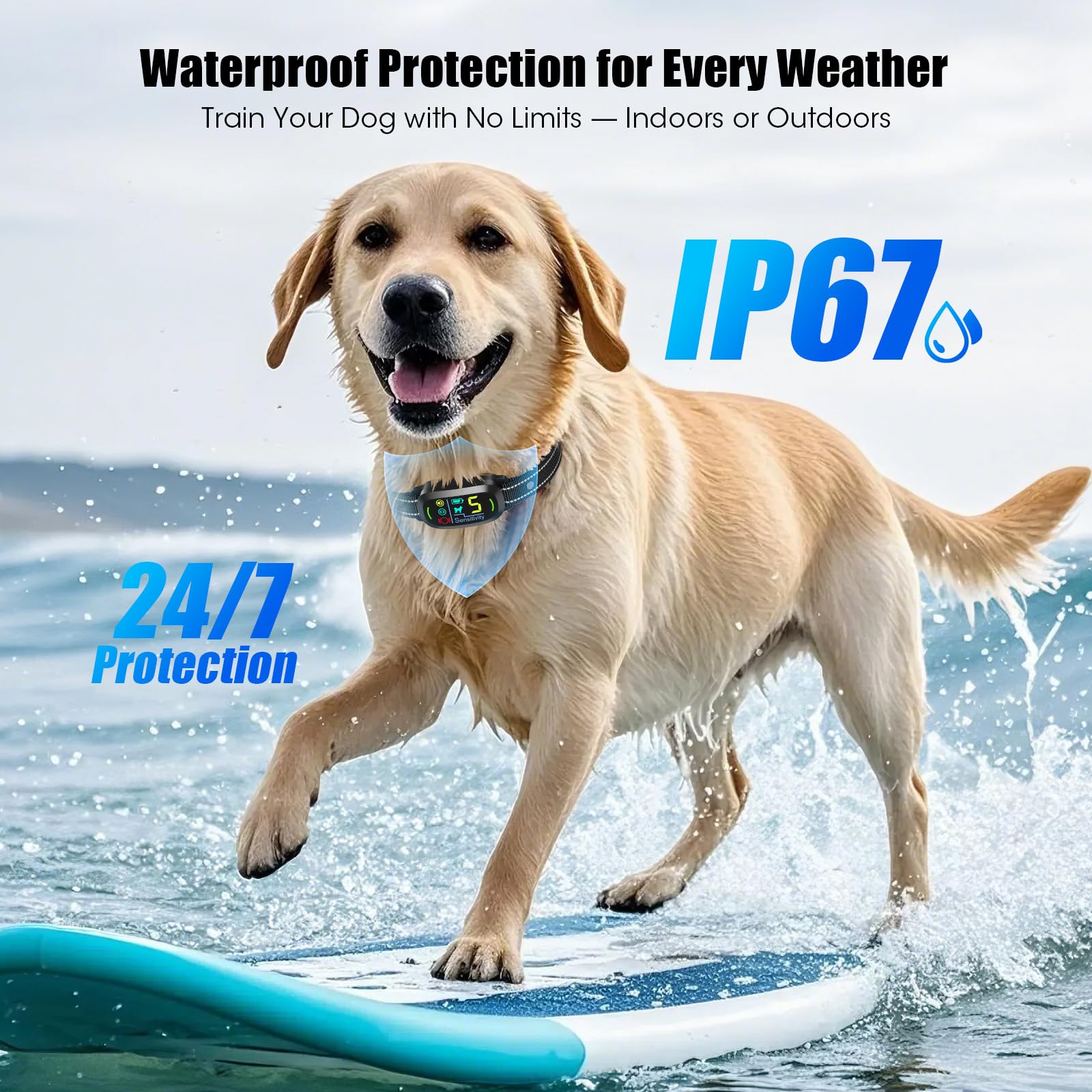 Oliry safety feature pauses after continuous barking for responsible training
