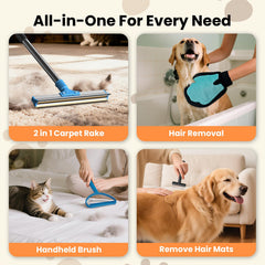 Ollapet hair removal glove for precise cleaning on clothes and cushions.