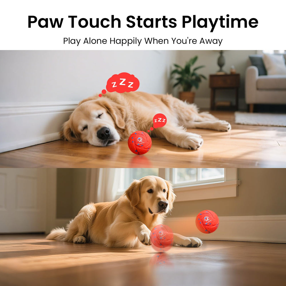 Ollapet Smart Ball waterproof IPX7 with quick cleaning.