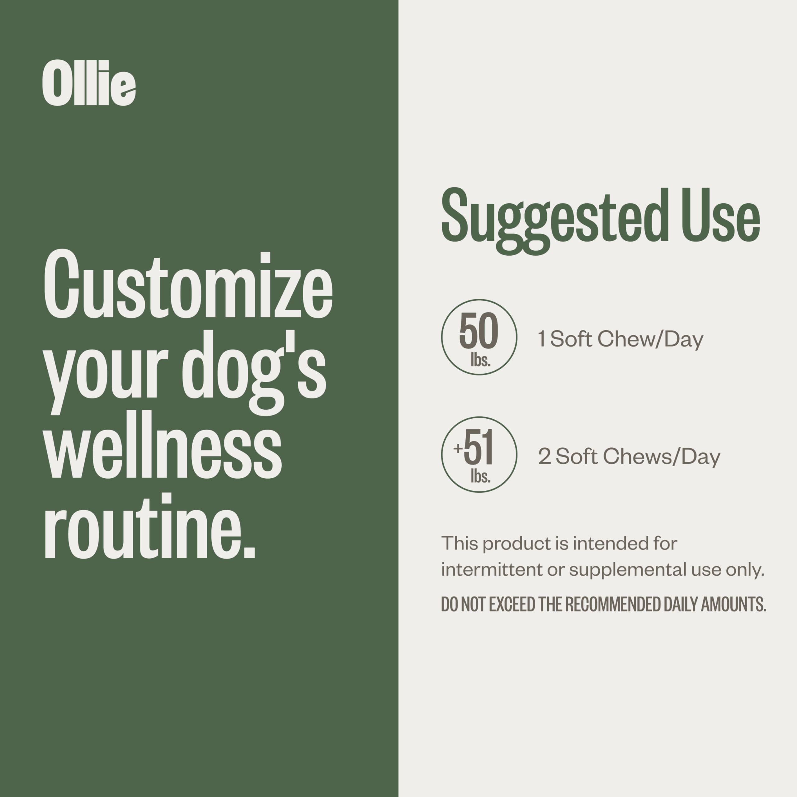 Ollie Belly Rubs natural ingredients support tummy comfort.
