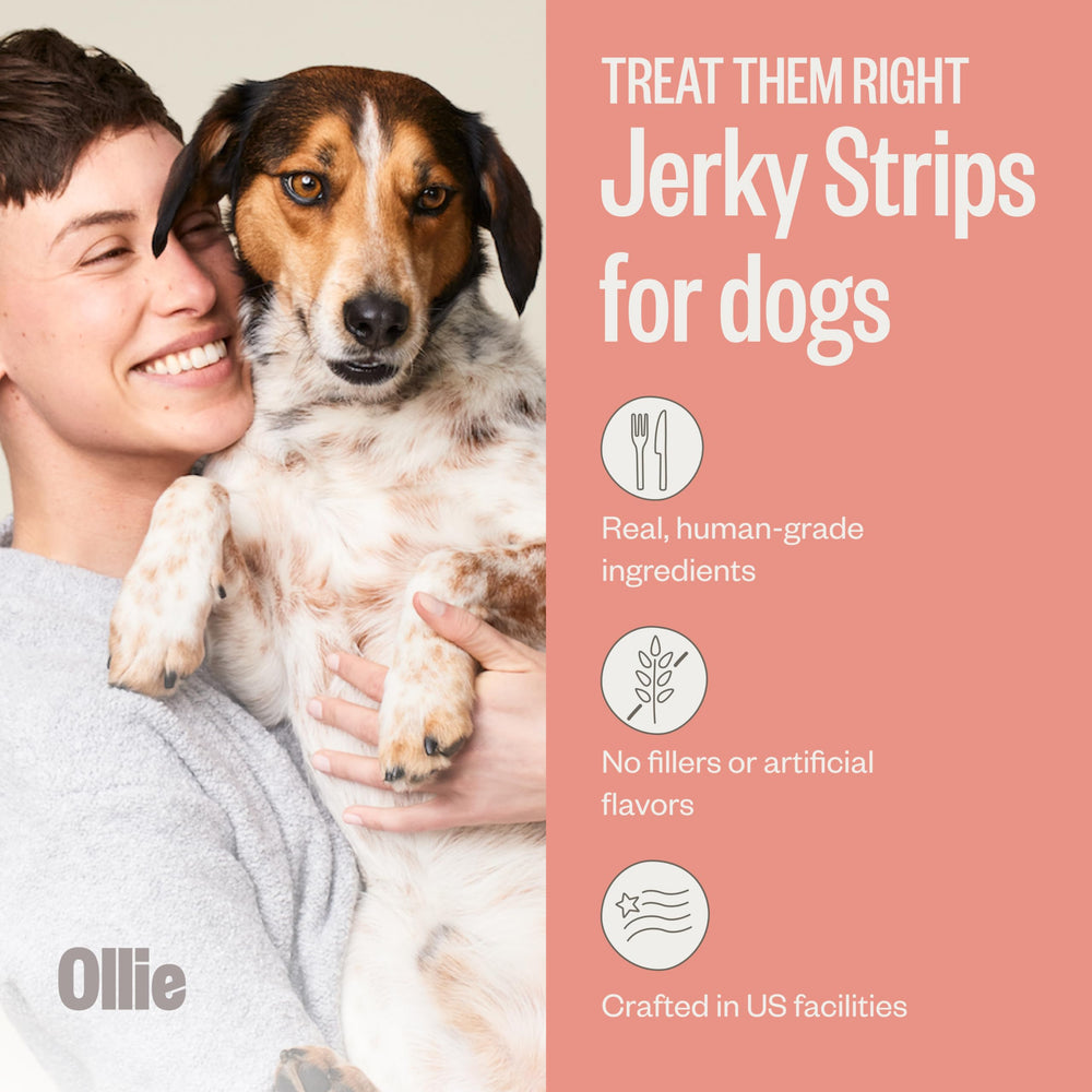 Ollie USA-made jerky uses human-grade ingredients.