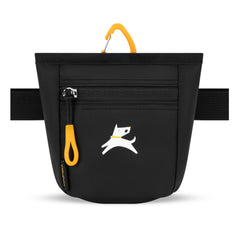 OllyDog Goodie Treat Bag worn at the waist with belt clip for hands-free training