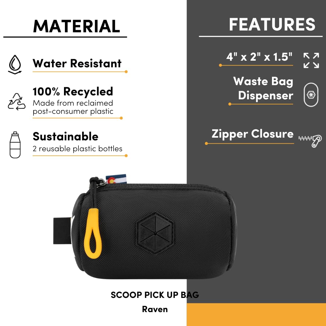 OllyDog Scoop Pick Up lifetime warranty badge signals durable protection