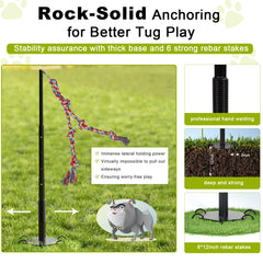 The Olpchee cotton tug rope invites solo and interactive play