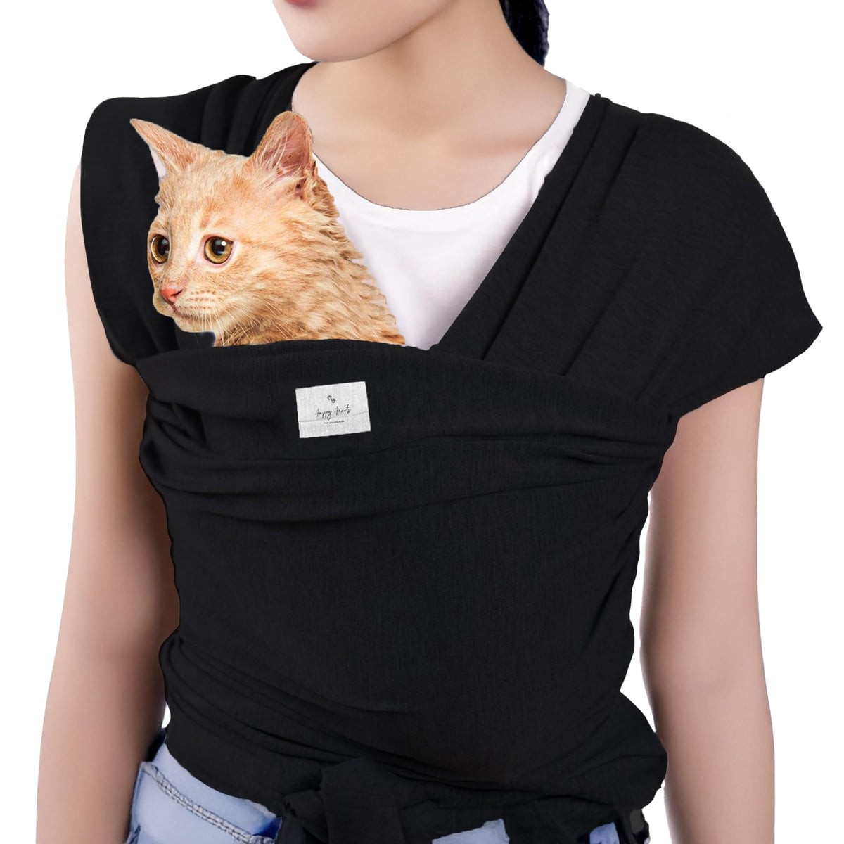 Olsalv sling close-up showcases breathable cotton-spandex fabric for everyday comfort.