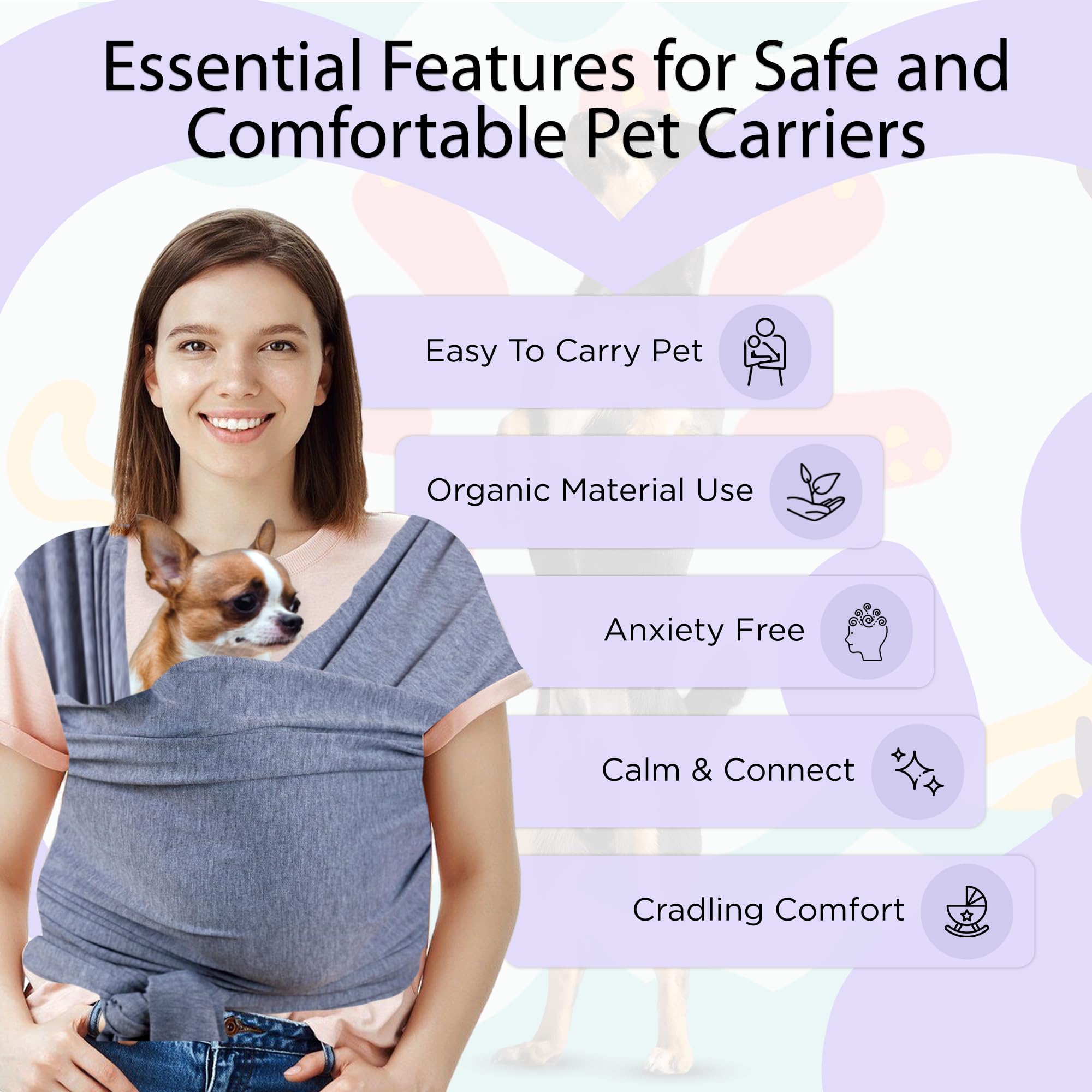 Olsalv sling in travel use highlights secure support on the go.