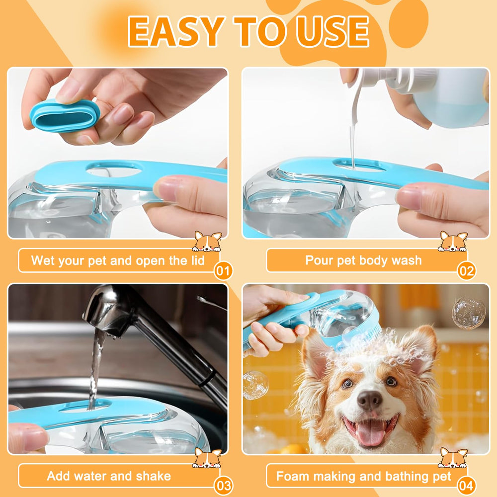 Omaky ideal for long-haired dogs and cats during regular baths