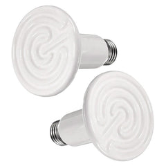 OMAYKEY 75W ceramic heat emitter bulb delivers steady infrared warmth for reptiles