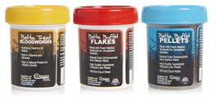 Omega One Betta Combo variety-pack box for easy store display and restock.
