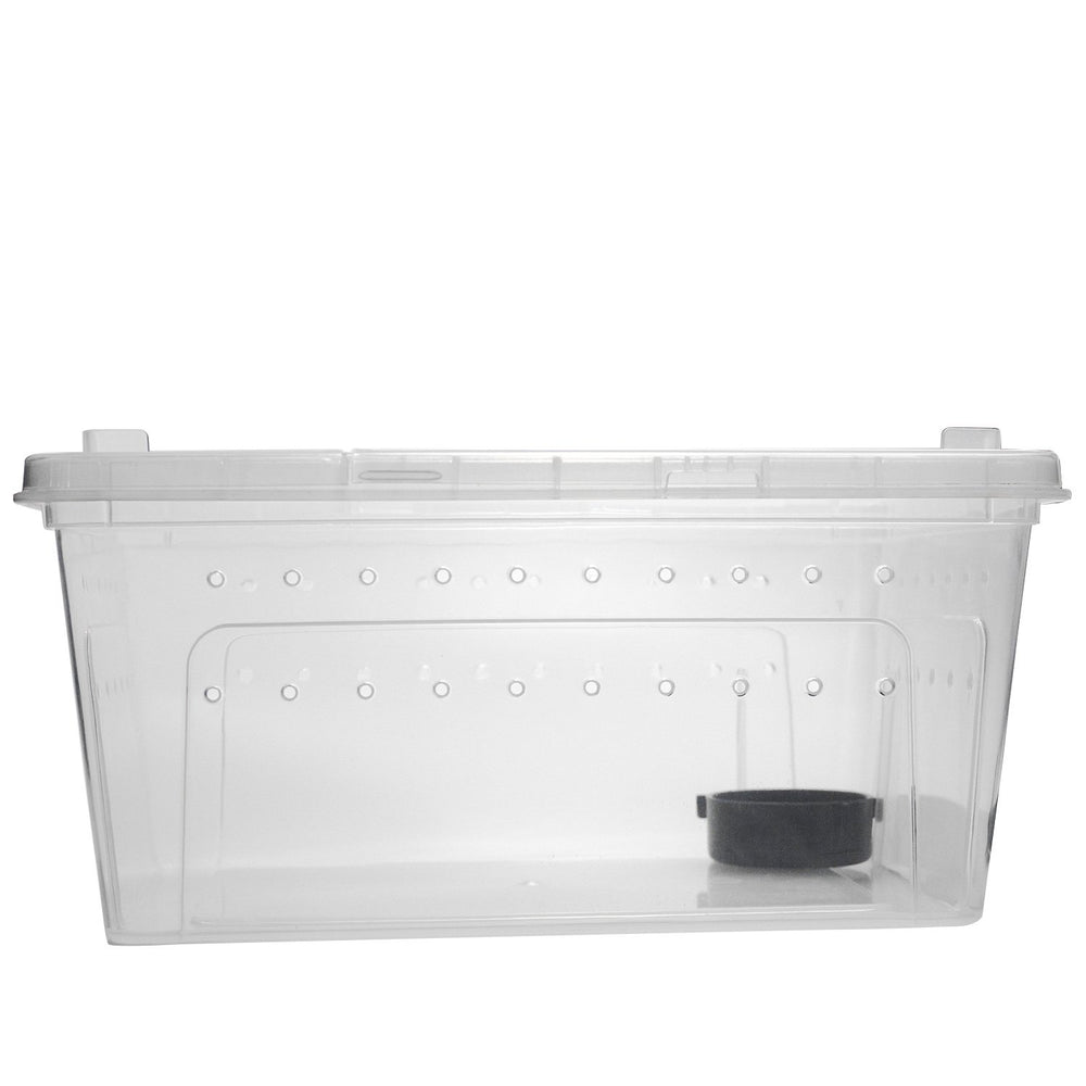 OMEM portable reptile terrarium M provides mid-size habitat with clear panels for easy observation.