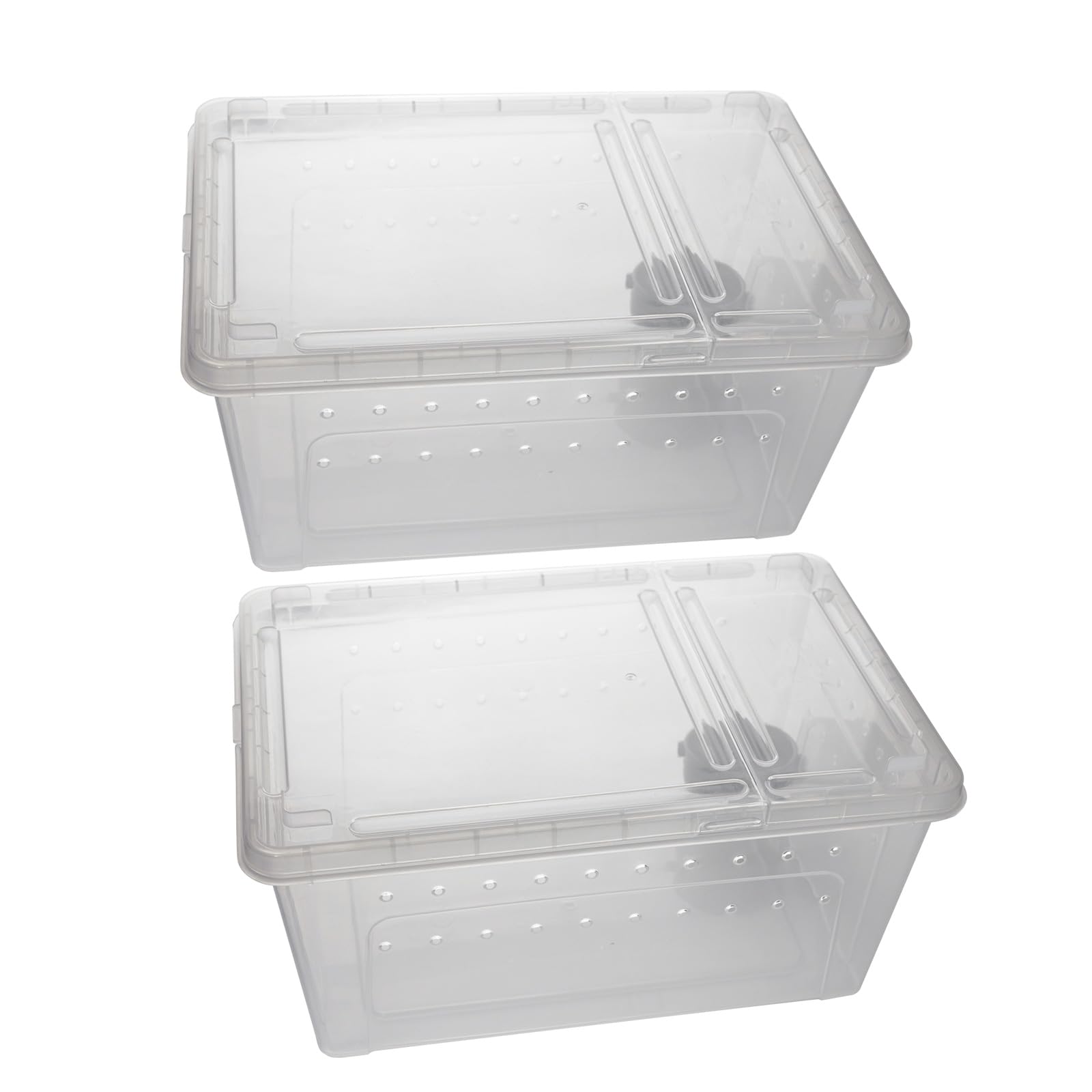 OMEM portable reptile terrarium XS offers compact viewing for tiny pets and easy portability.