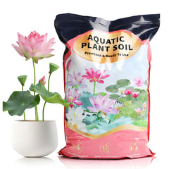 Omitgoter Aquatic Soil lotus-pond roots for healthy lotus growth