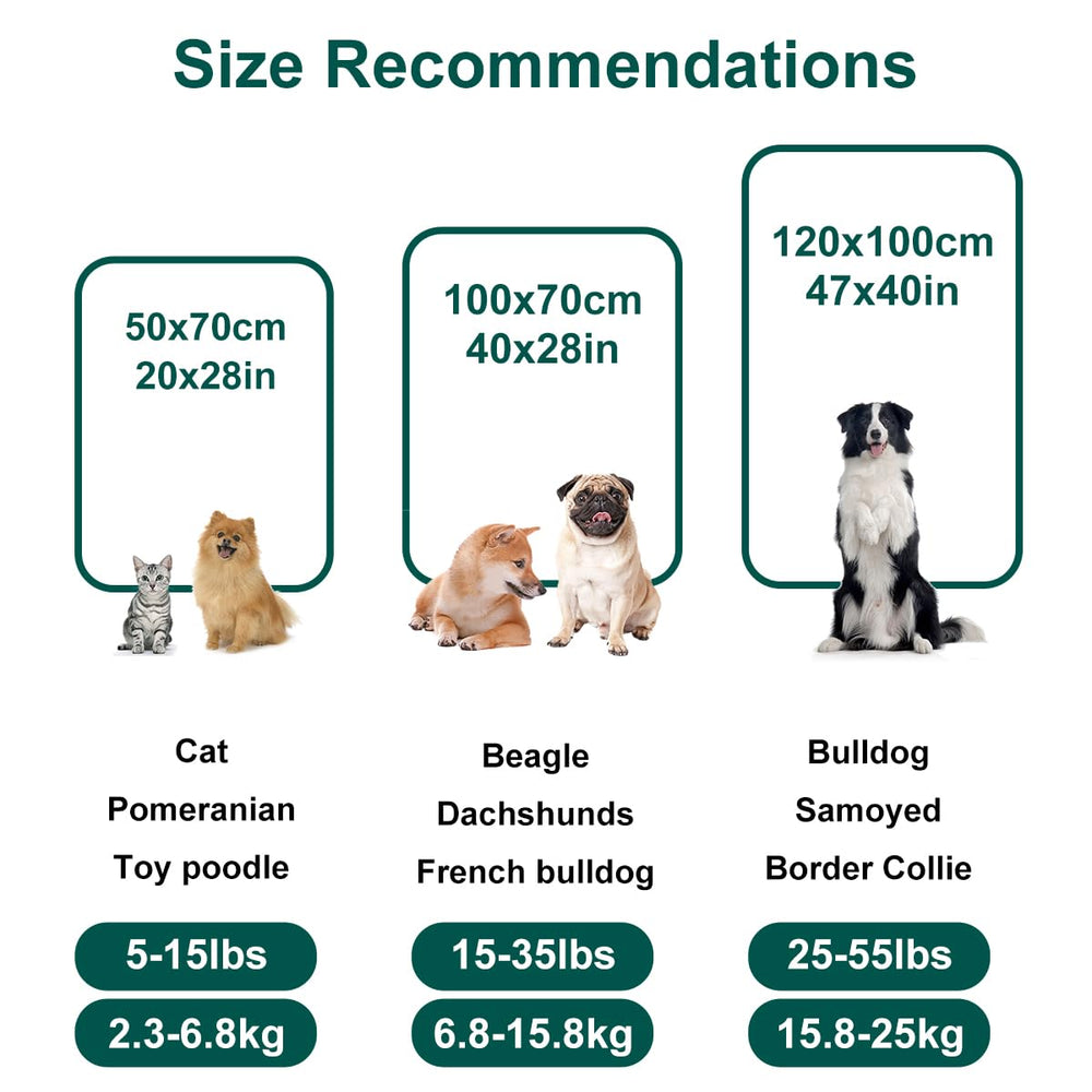 Onarway blanket 40x28 inch size highlights versatile fit for pets and furniture protection.