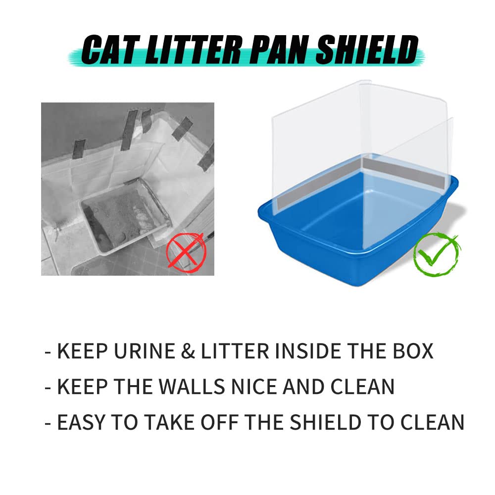 Oncpcare cut-to-size pee shield showing flexible sizing for larger boxes